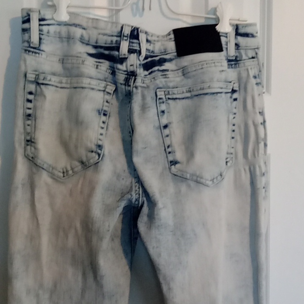 Forever 21 Blue Skinny Jeans - Picture 5 of 6